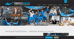 Desktop Screenshot of freeflycenter.com