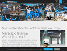 Tablet Screenshot of freeflycenter.com